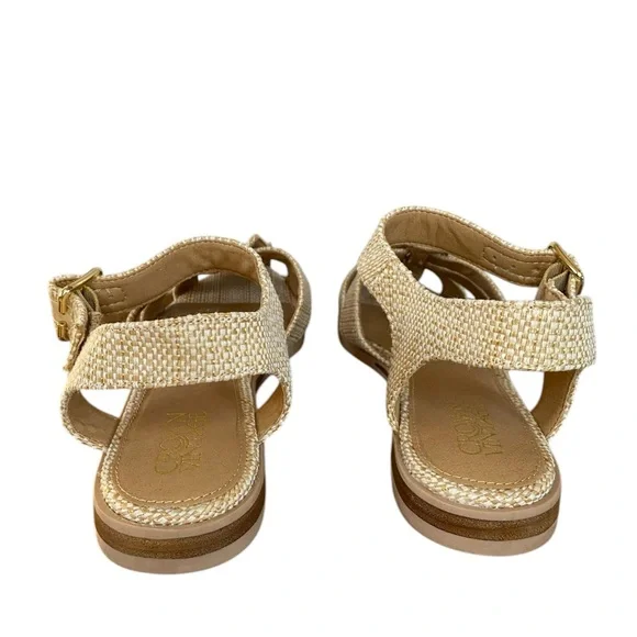 Crown Vintage Trixis Beige Sandal Women’s 9 Fisherman - Picture 9 of 11